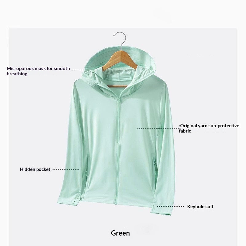 Ice-silk Sun-protective Clothing For Men And Women