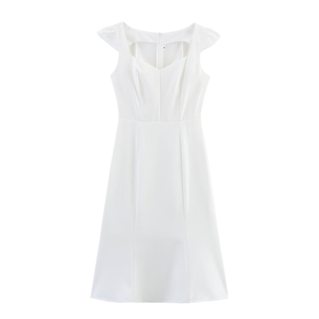 Women's Western Classic Slim-style White Elegant Dress