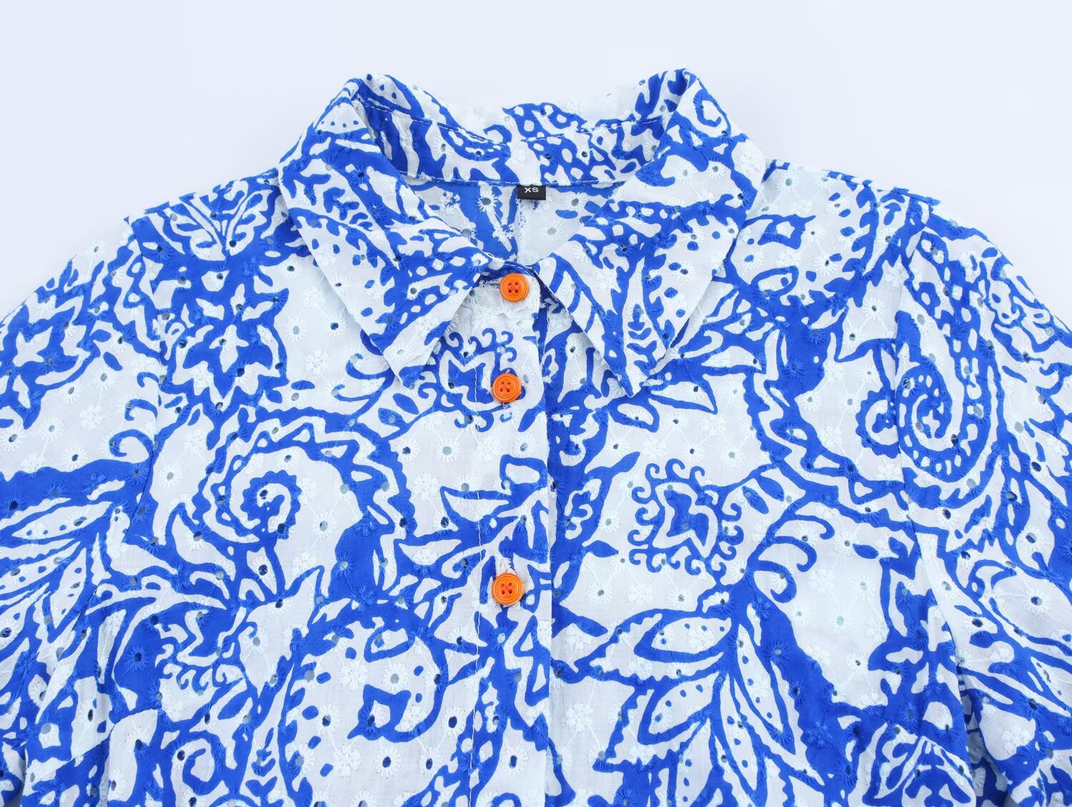 Women's Summer Embroidered Dress with Belt