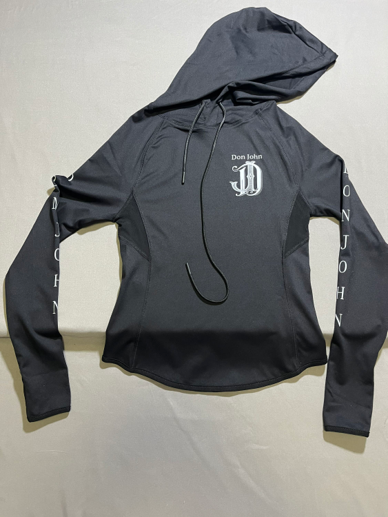 DON JOHN -Women's Yoga Outfit Sets with Hooded Top