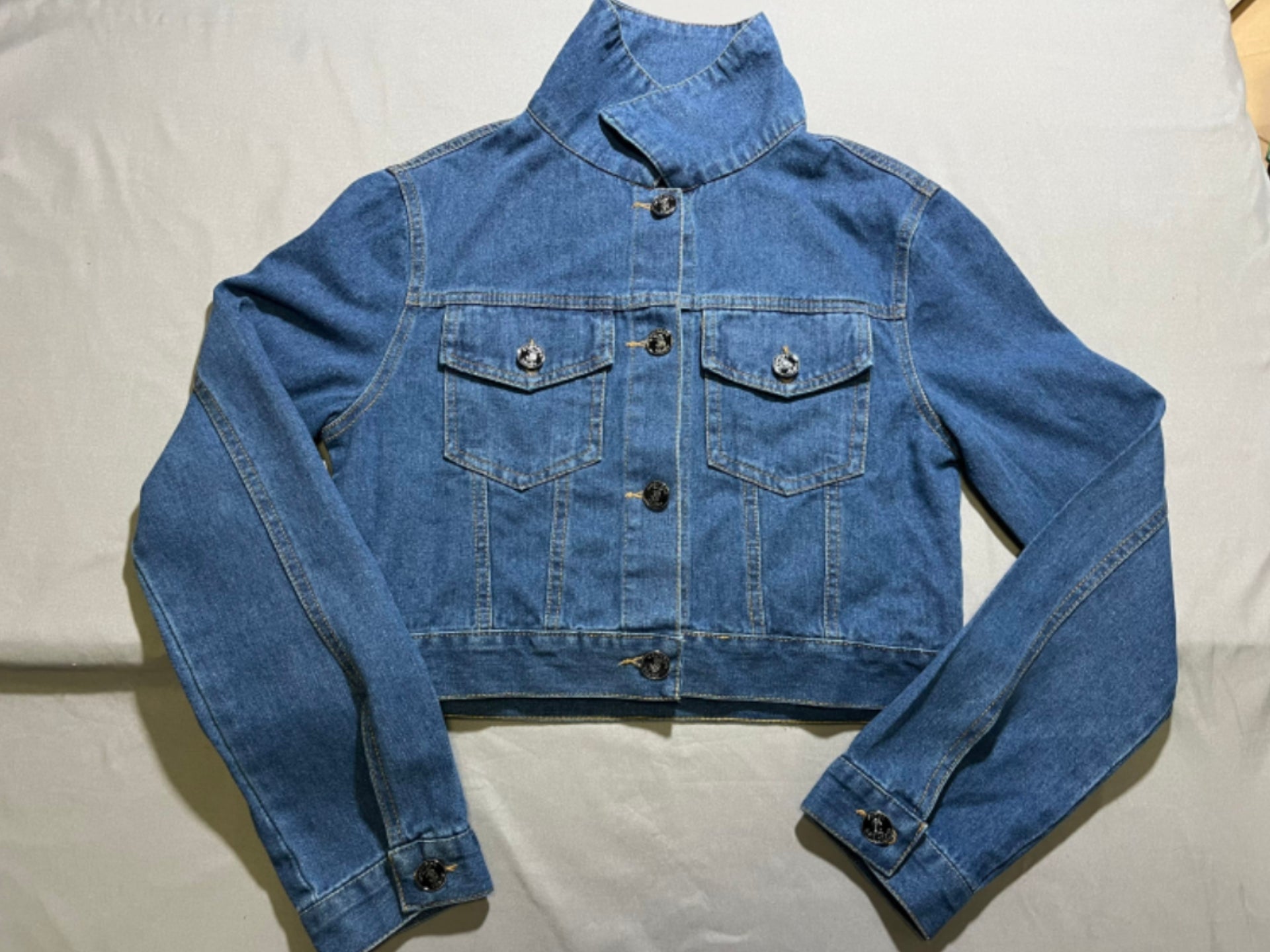 DON JOHN Women's Jean Jacket with Marilyn Monroe print