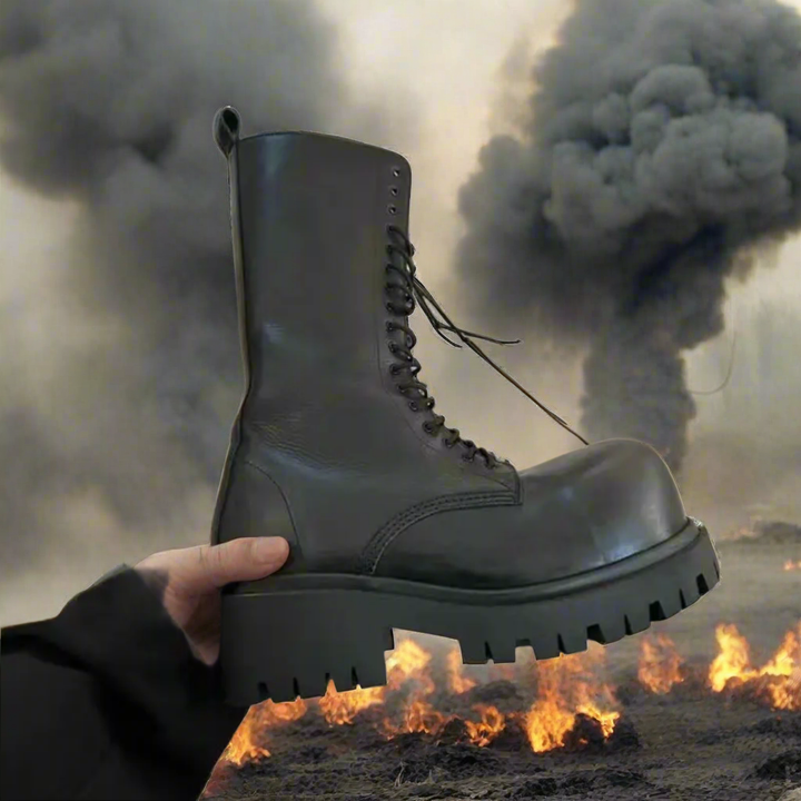 Cyberpunk Dystopian Harajuku Unisex Boots