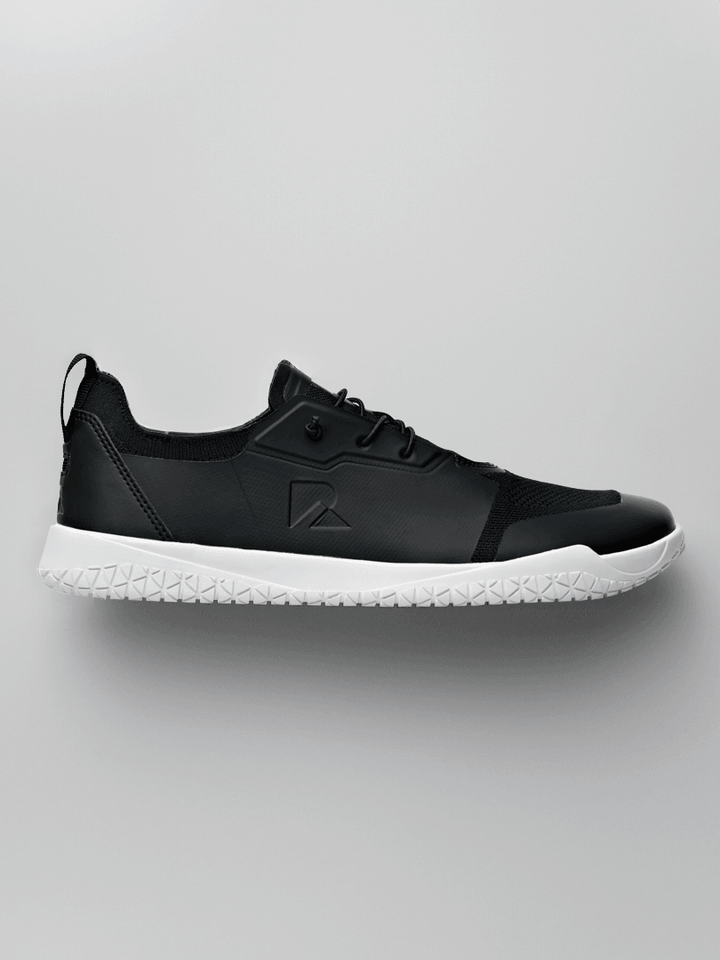 Barefoot Training Shoes Zero Drop - Black | Wide Toe Box Minimalist Trainer