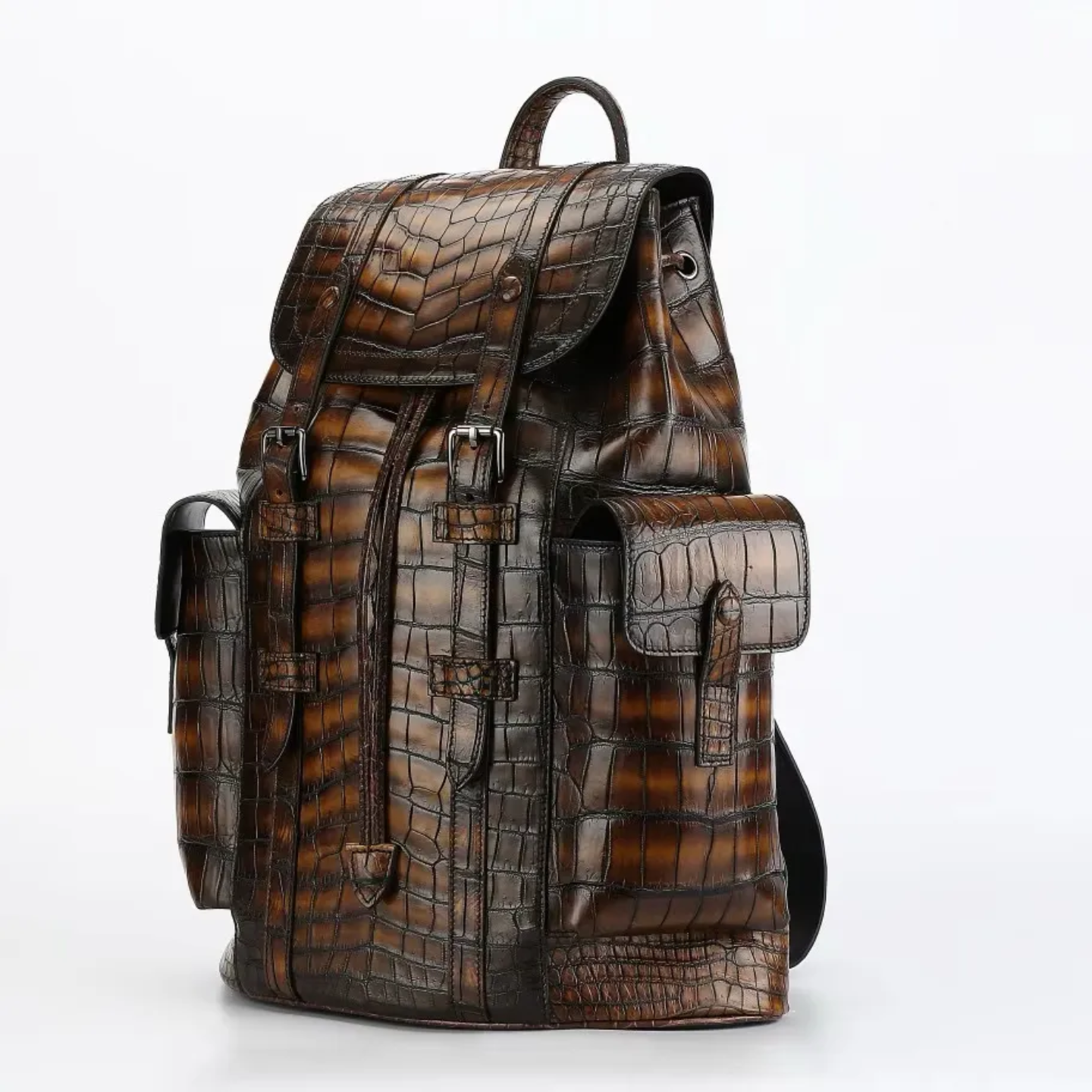 DON JOHN Crocodile Backpacks Unisex